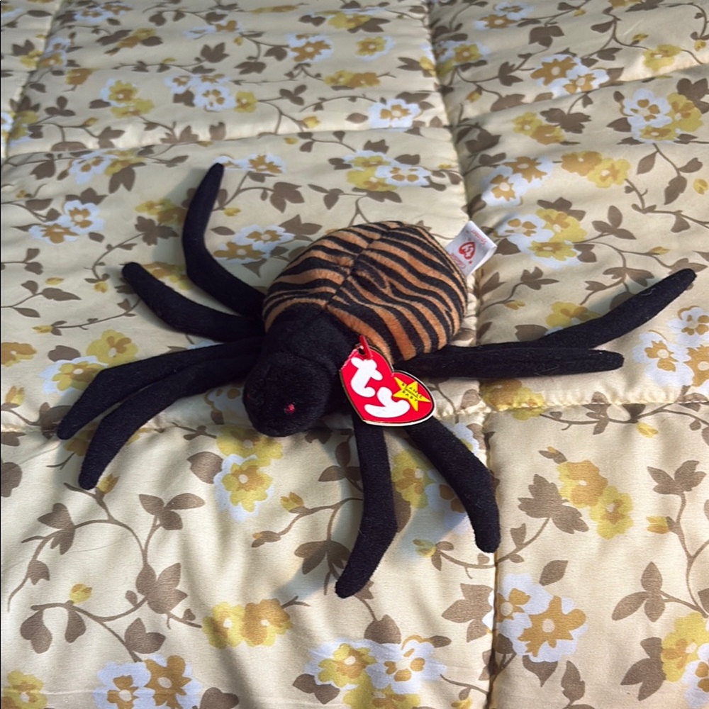 1996 Ty Beanie Baby Spinner the Spider